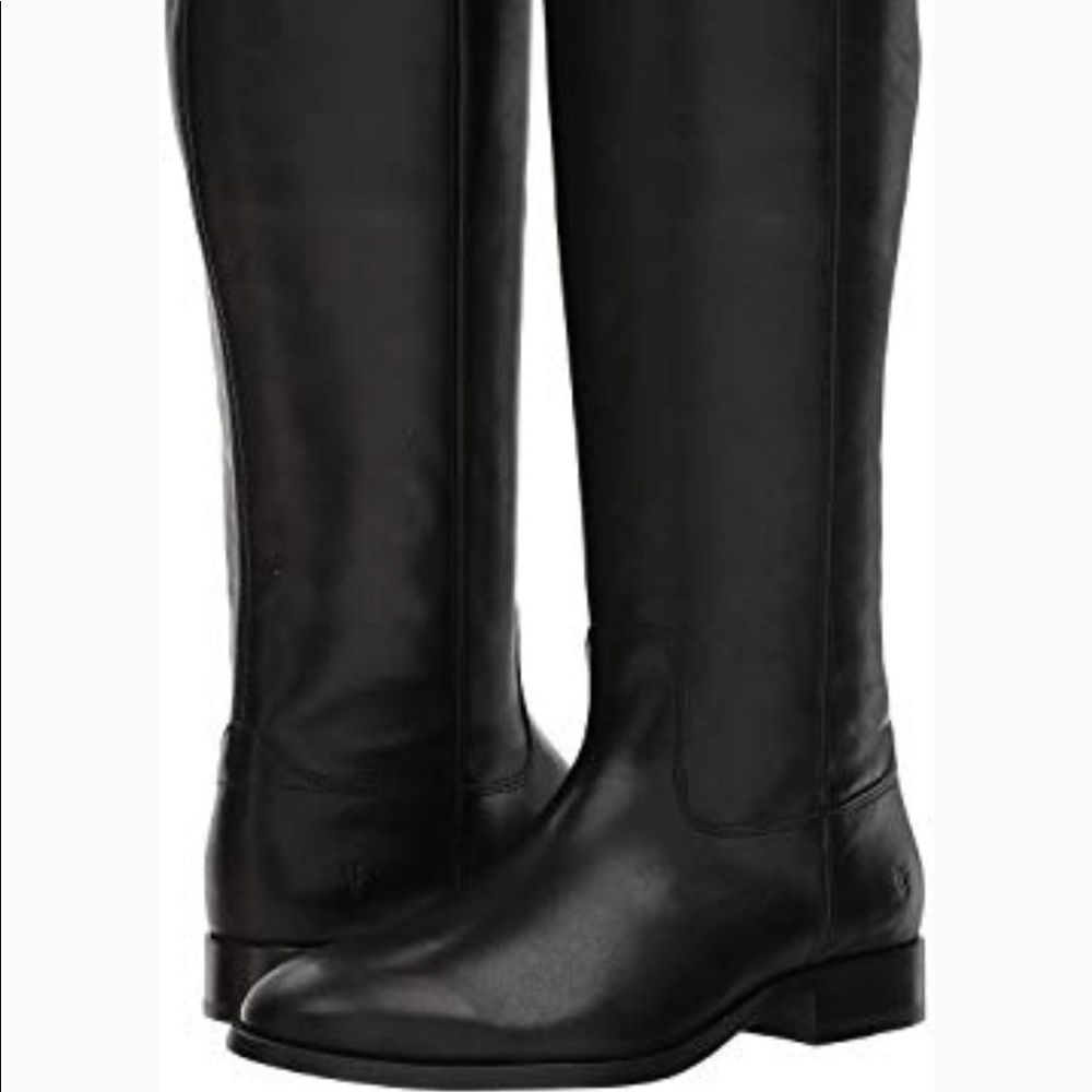 Frye Black Leather Boots 👢